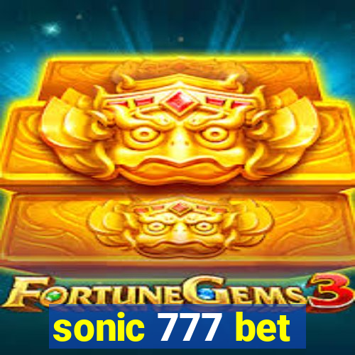 sonic 777 bet